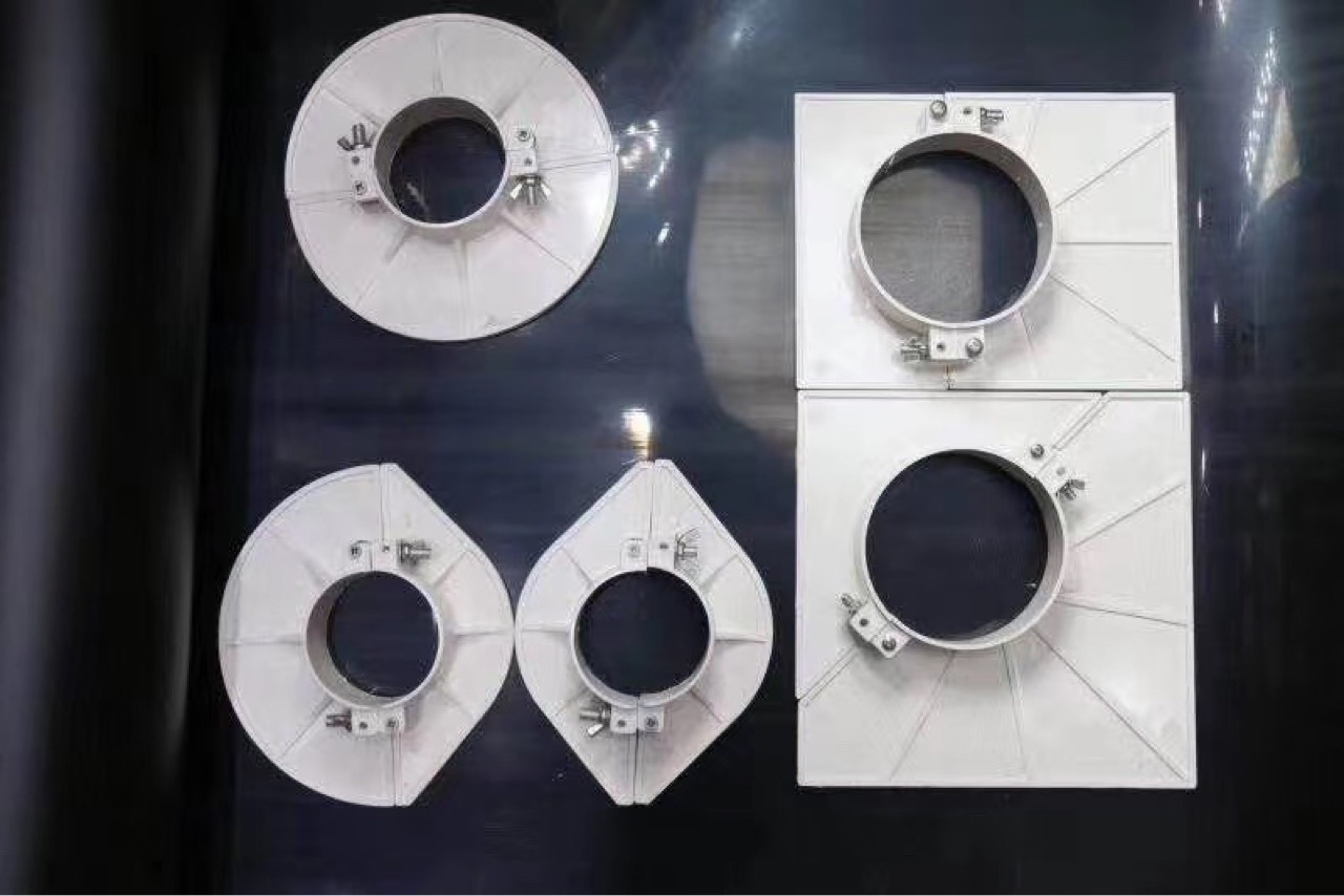 pvc吊模板 补漏环防漏封堵补洞排水管预留洞吊模预埋吊模板封洞器