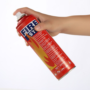 车载迷你灭火器家用500ml便携式泡沫灭火器 简易f1灭火器消防用品