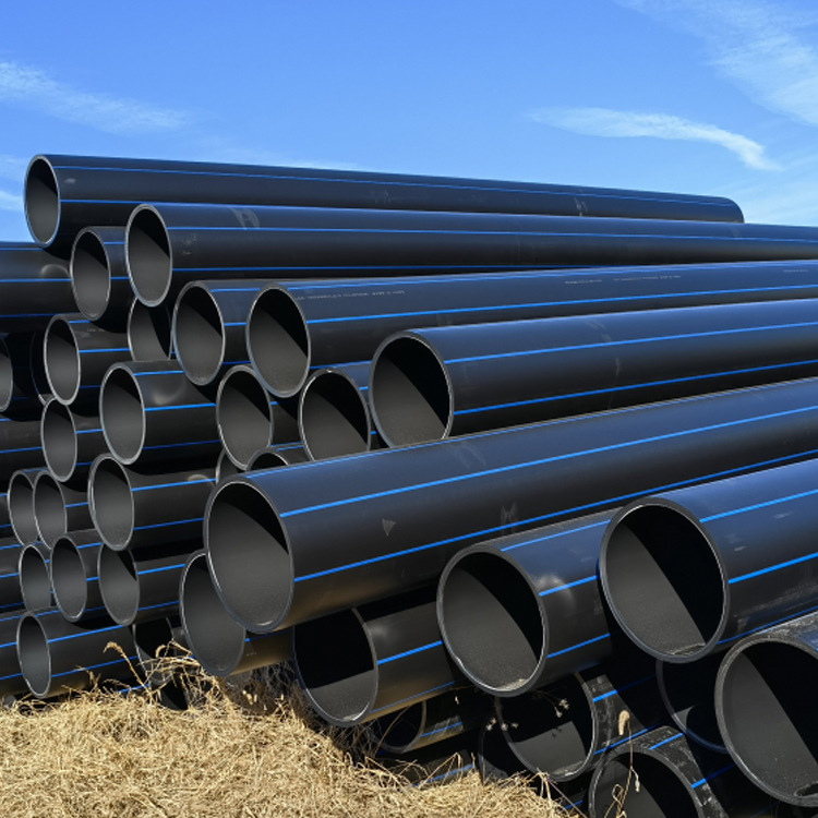 hdpe给水管泽利批发pe引水管黑色盘管大口径pe给水管供应规格多样