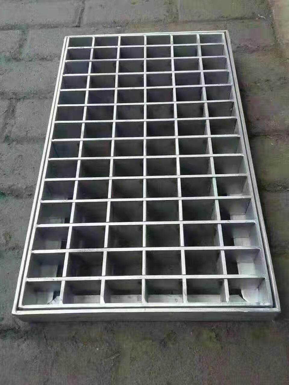 平台钢格栅板厂家热镀锌钢格板钢格网排水钢盖板市场价格
