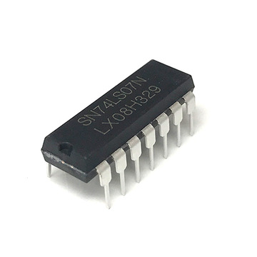 sn74ls07n 直插芯片 缓冲器/驱动器/接收器芯片  dip14封装