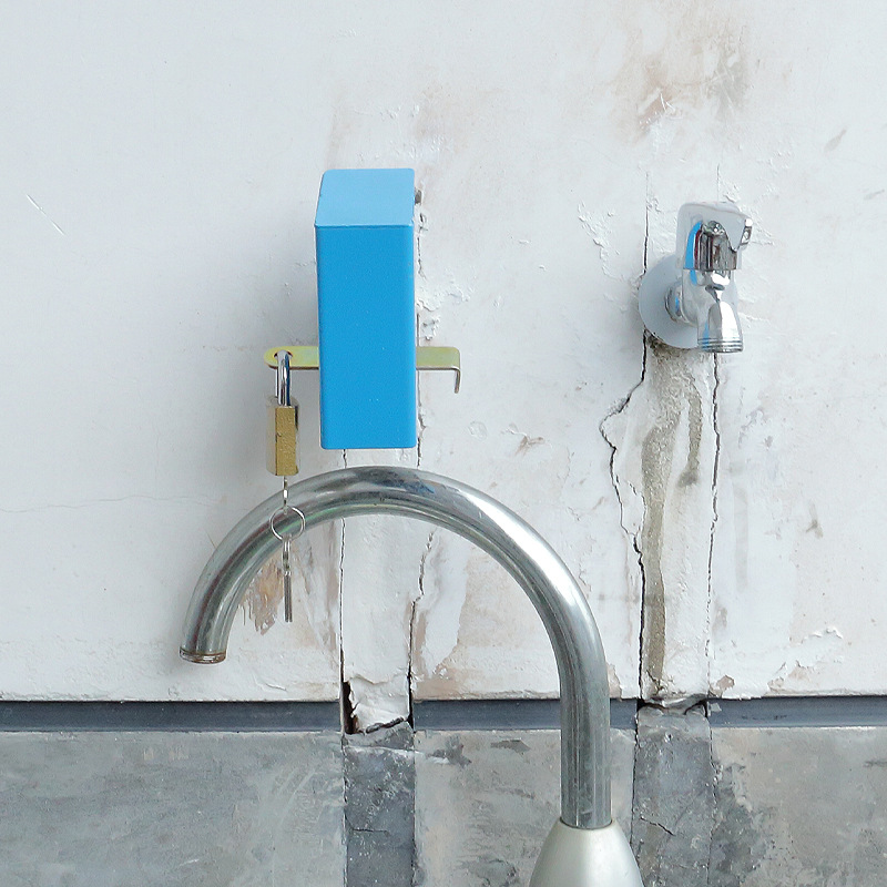 水龙头锁罩 户外自来水开关防盗锁 防偷水保护套 儿童防开保护罩