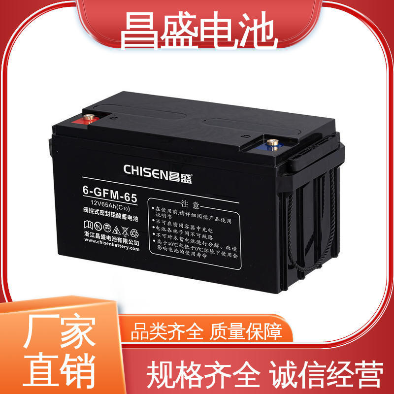 昌盛 6-GFM-65 ups电源 应急蓄电池 邮电通信系统 优良技术
