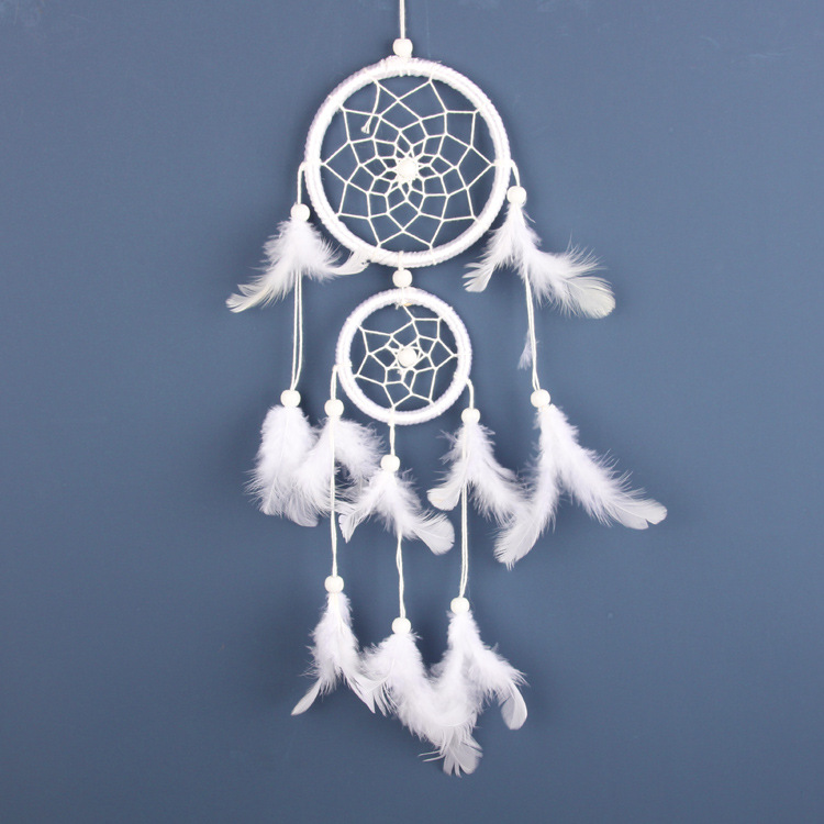 Simple Double Ring Dreamcatcher Room Hanging Decorations Opening Event Gift Night Market Stall Shopping Mall Push Small Gift