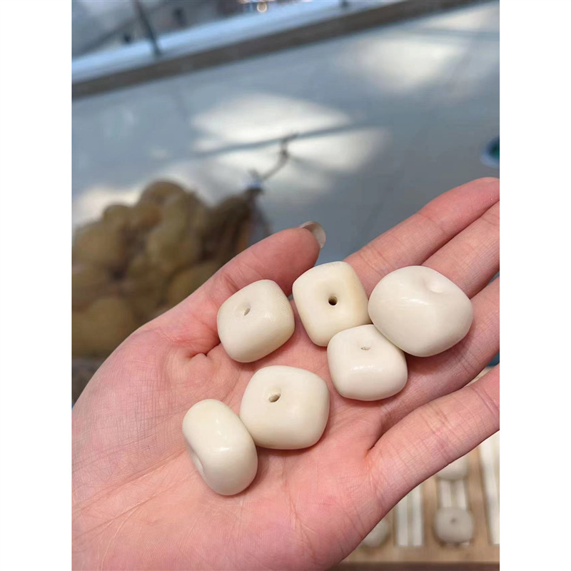 象牙果平安扣配件手工diy文玩时尚配饰佛珠手串t1295-阿里巴巴