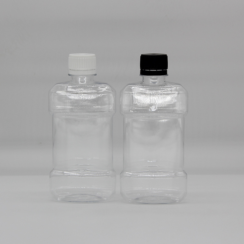 250ml瓶 pet透明扁平液体瓶聚酯瓶分装液体瓶 塑料化妆瓶子-阿里巴巴