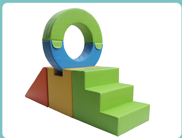 早教中心感统教具幼儿园感统玩具儿童体能训练训练组合软包玩具