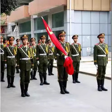 中小学生高中生升旗手服装国旗班仪仗队服学校升旗服装管乐队军装