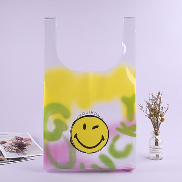 创意pvc沙滩包 手提肩袋 透明塑料包装袋 eva立体购物礼品彩印袋