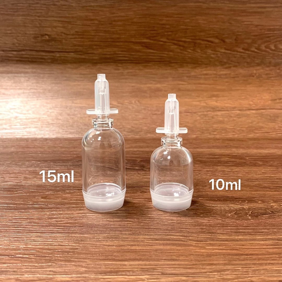 ps小吊瓶小灯泡10ml15ml韩国安瓶塑料精油瓶分装玻尿酸原液医美款