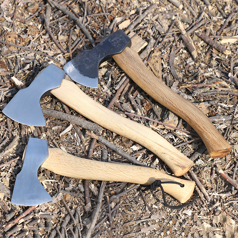 家用工具野营战斧开山斧消防救援消防斧子批发斧头户外便携木柄斧