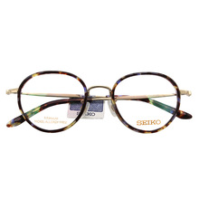 精工眼镜复古系列中性全框时尚潮流眼镜框架 HC3016