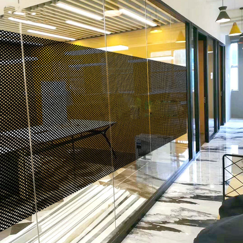 彩色单孔透广告喷绘膜公交车身写真喷绘网眼户外耐候5年加工定制