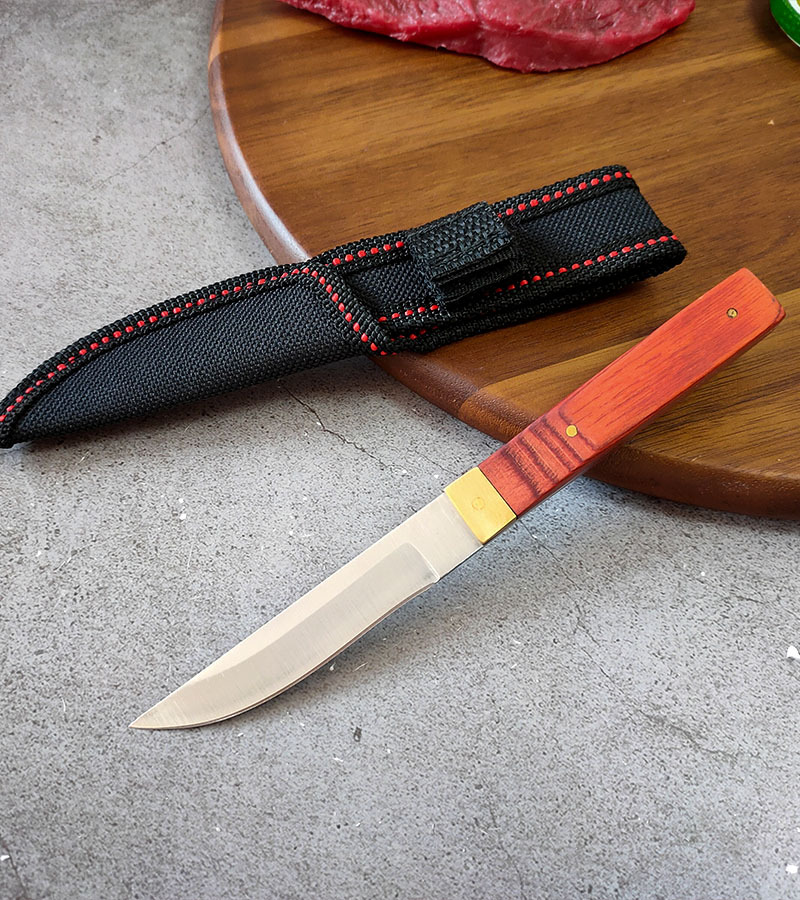家用小菜刀不锈钢手把肉刀吃肉刀分割肉剔骨屠宰刀便携户外小尖刀