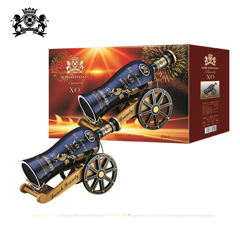 进口法国洋酒原液至尊皇礼炮xo白兰地6l代送礼收藏酒柜摆设批发