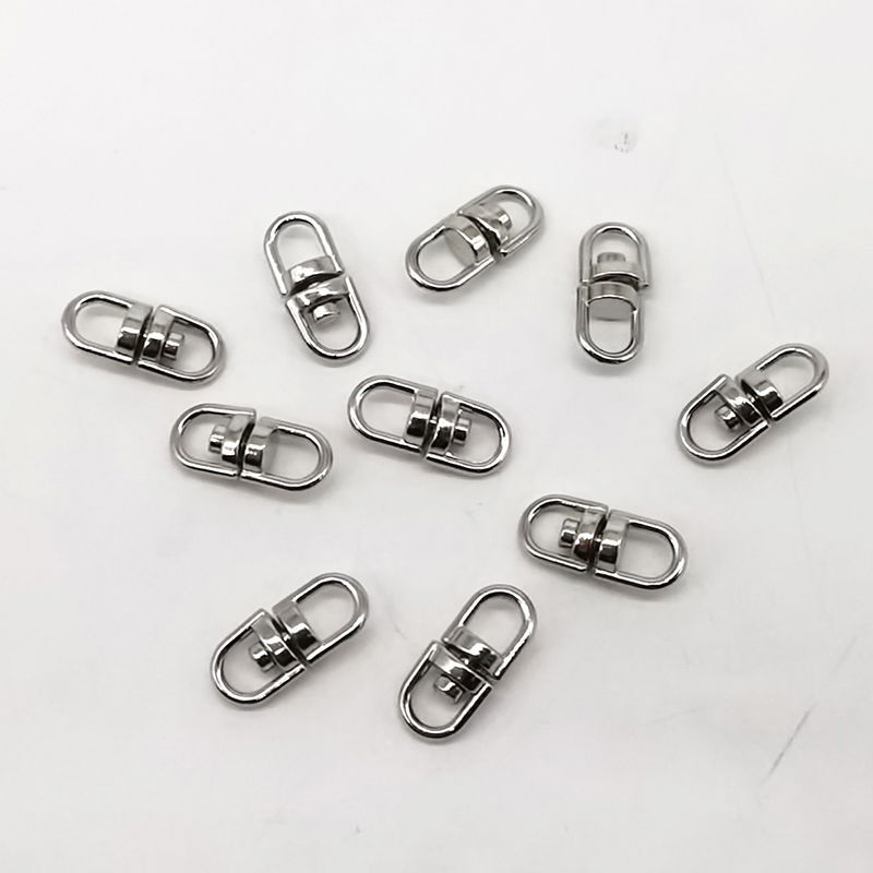 时尚万向旋转环8字环扣连接件配件钥匙包钥匙扣包包diy迷你八字扣