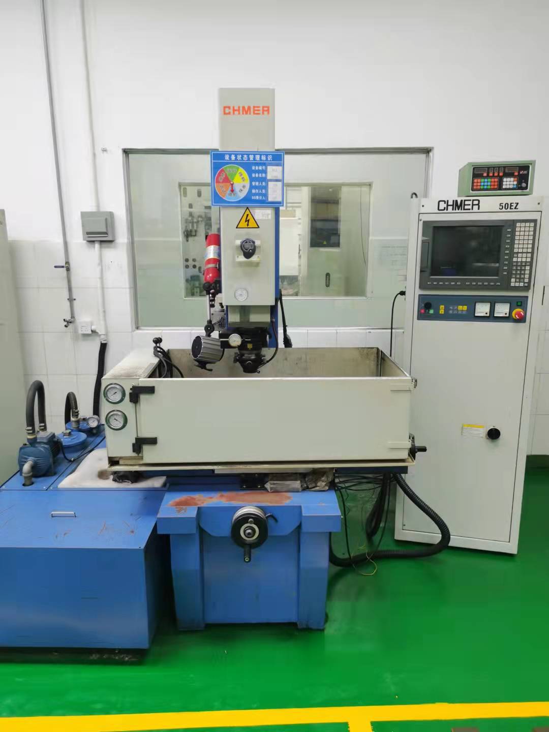 台湾庆鸿火花机二手火花机二手庆鸿硅胶火花机chmer二手电脉冲