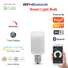 TUYA涂鸦 WIFI 蓝牙Bluetooth 智能APP深度调光调色温E14 LED灯