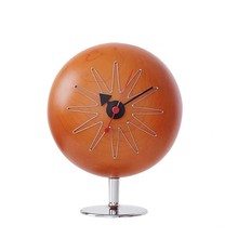 尼尔森设计Desk Clock丸型台钟时钟桌面钟简约北欧设计汉堡药丸钟