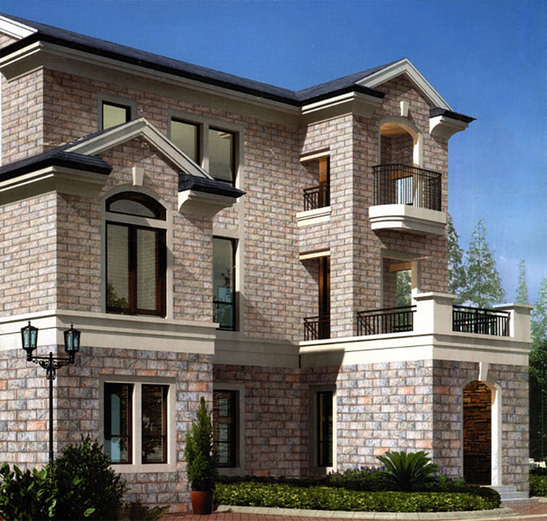 外墙砖文化石 100*280仿石加厚自然石蘑菇石别墅墙裙仿大理石瓷砖