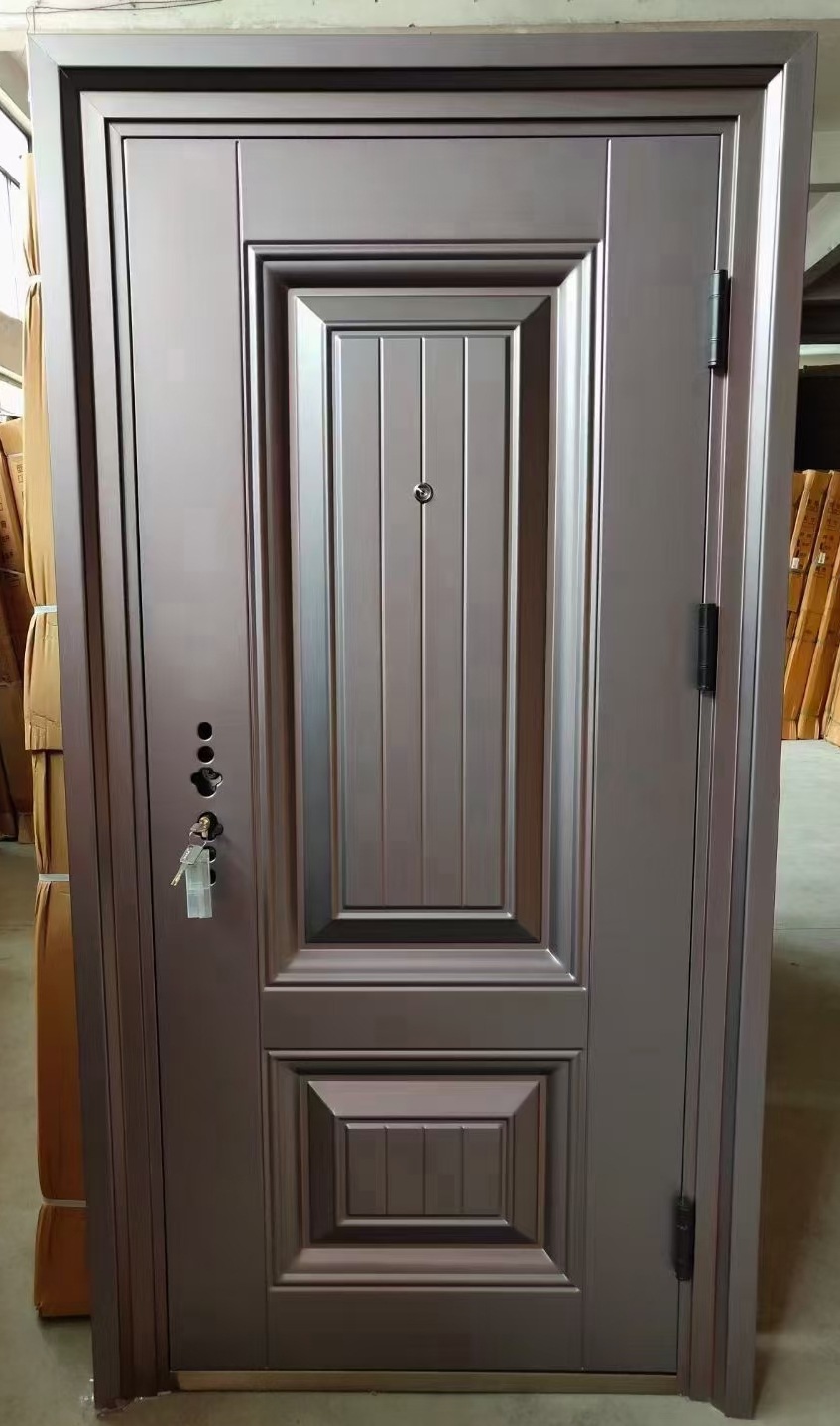 甲级防盗入户门带智能锁别墅大门公寓进户门锌合金安全门厂家直销