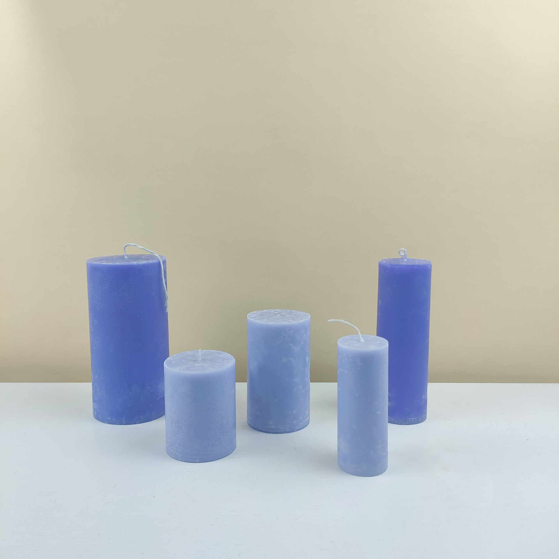 雄威 塑料模具外贸款 diy手工蜡烛模具 平顶模具 圆柱形蜡烛模具