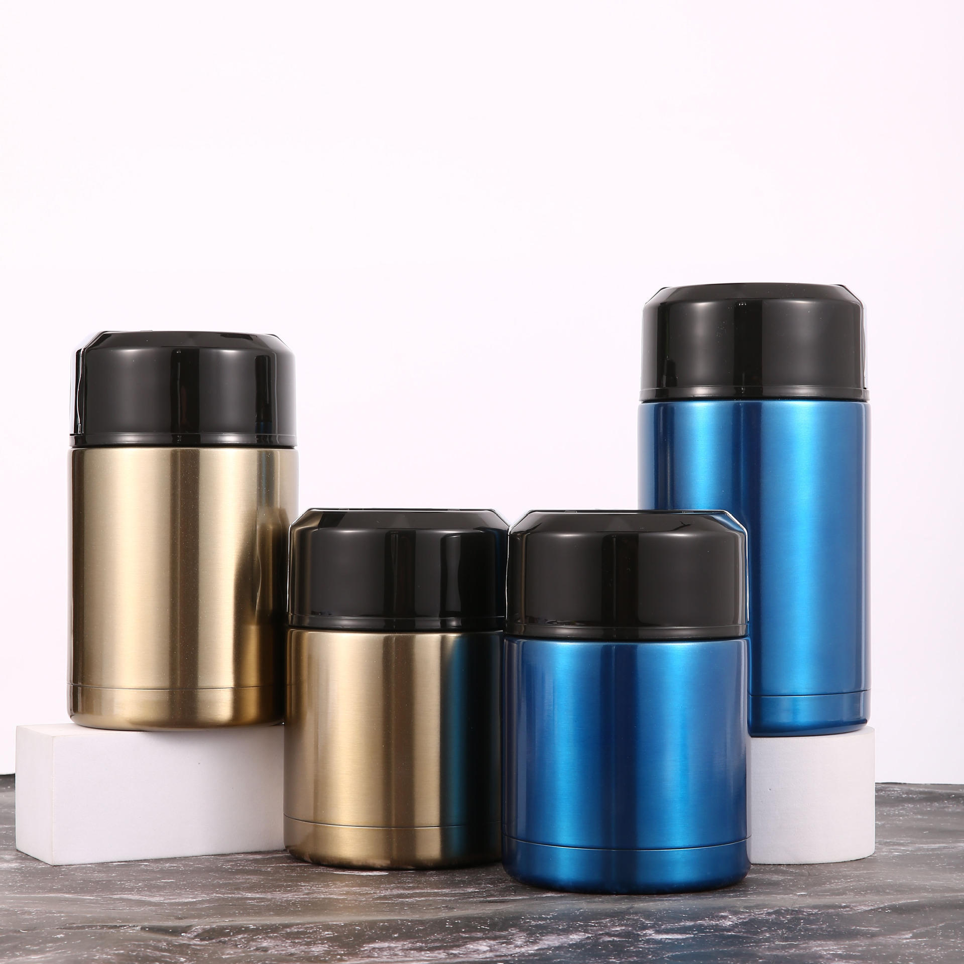 304不锈钢焖烧壶 双层真空保温壶 上班族便携手提容量更大闷烧杯