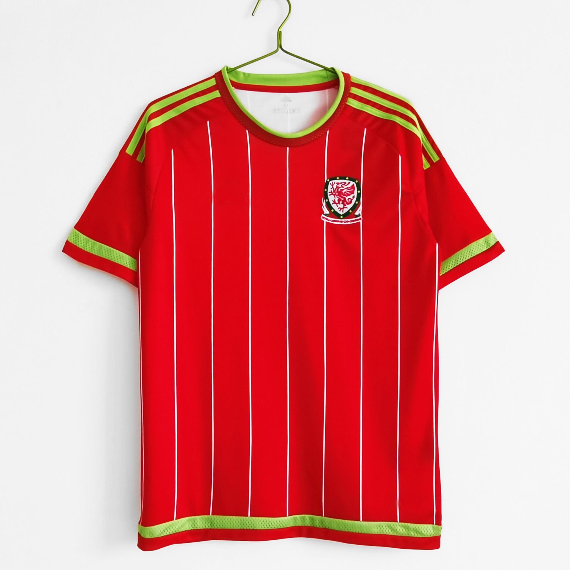 2015/16威尔士主场复古足球球衣wales home retro soccer jersey