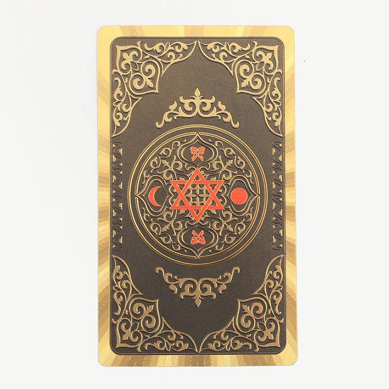 2022新款神秘图腾塔罗牌tarot cards神谕卡 pvc防水桌游卡牌现货
