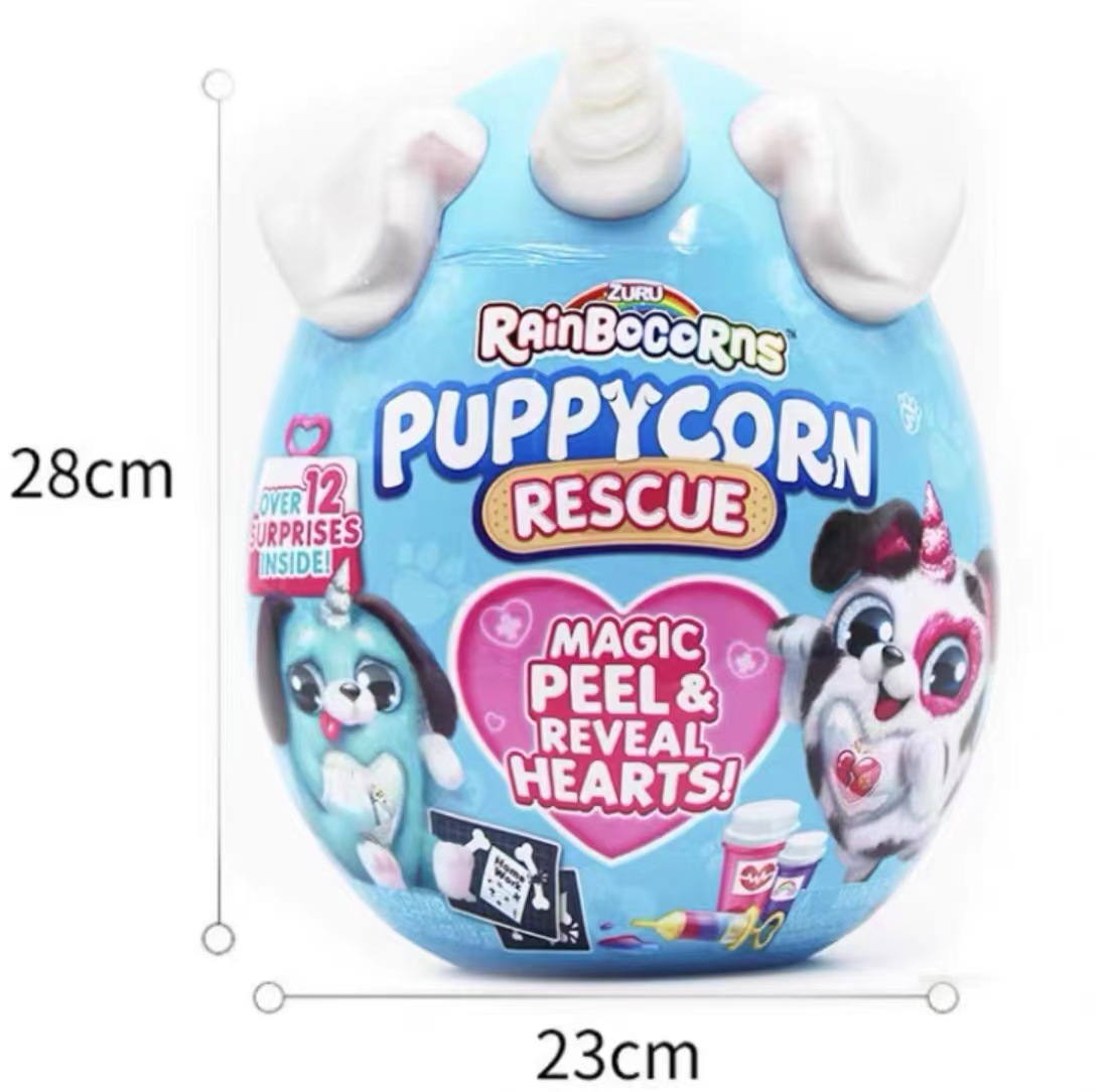 Unicorn Dogs Rescue Planet Magic Egg Large Surprise Egg Blind Box Dog Plush Toy Doll