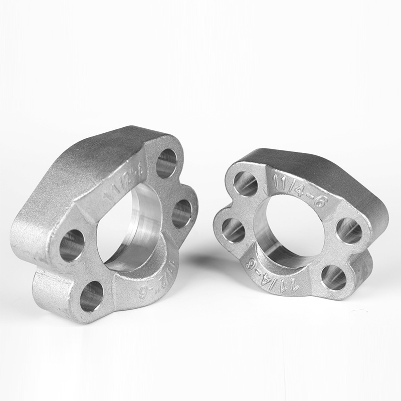 整体式sae法兰夹板全法兰压板不锈钢sae法兰盘高压sae整体法兰