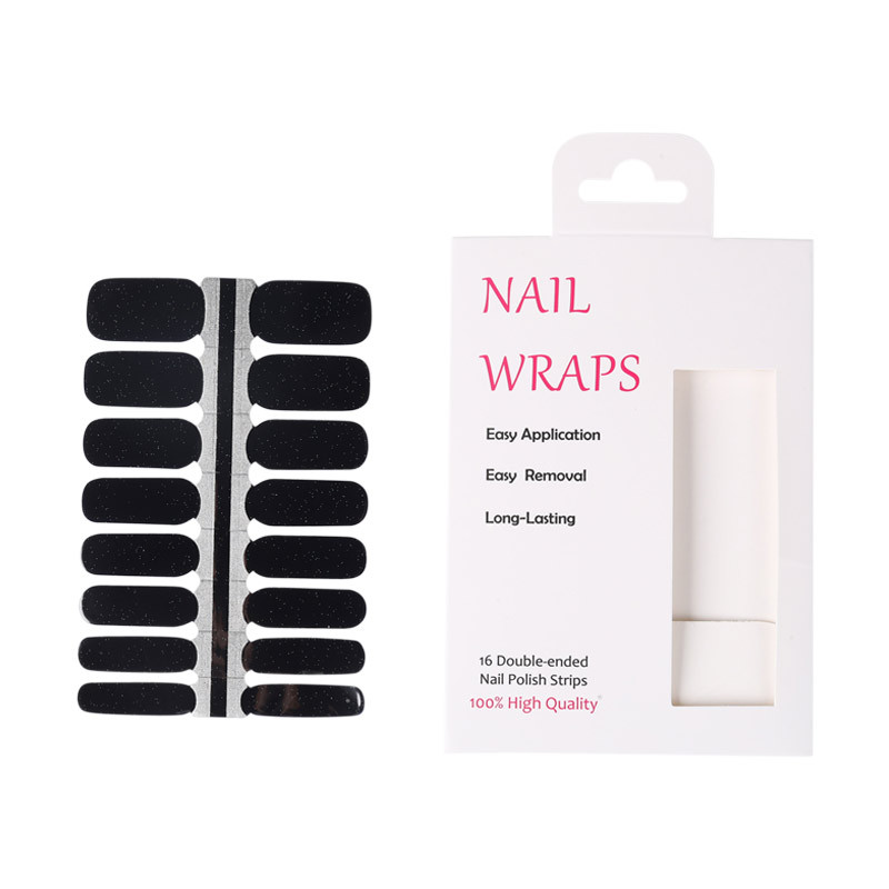 Nail Stickers Wholesale Solid Color Nail Stickers Full Stickers Mixed Batch Korean Nail Stickers Wholesale Nail Stickers Factory Wholesale