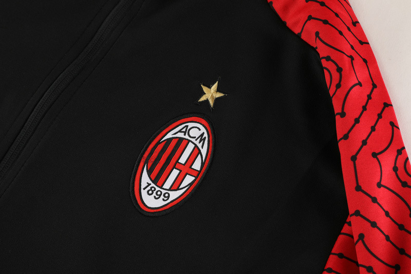 2021赛季ac米兰球衣足球训练服出场队服瘦腿裤外套夹克秋冬季套装