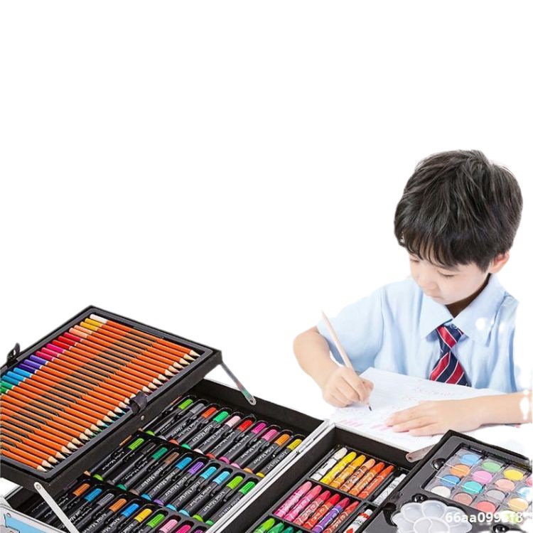 Children's Drawing Tools Set Watercolor Pen Primary School Student Hand-Painted Kindergarten Paintbrush Set Beginner Art Learning