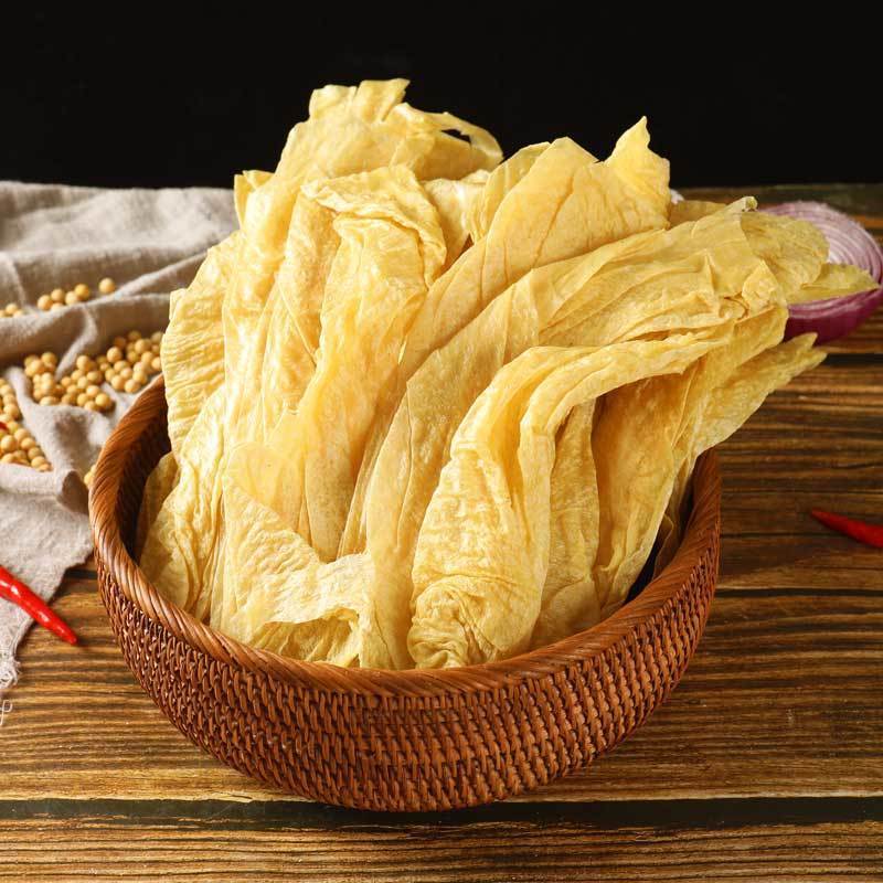 整条油豆皮蛋白肉烧烤火锅麻辣烫农家大豆素肉人造肉豆制品批发