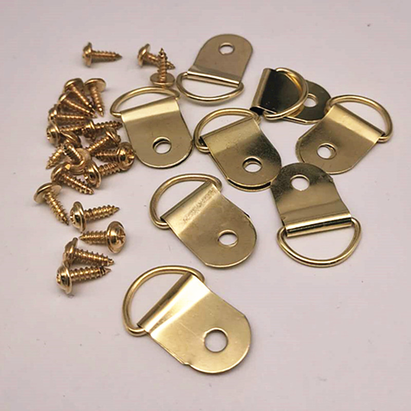 银大半圆十字绣相框画框挂钩吊环单眼大吊环五金挂钩暗挂-阿里巴巴