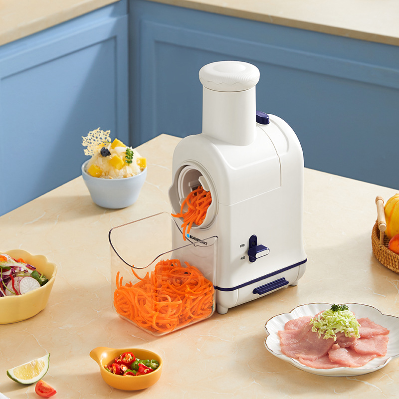 德国蓝宝电动切菜机多功能厨房家用刨丝切片切丝土豆丝擦丝器