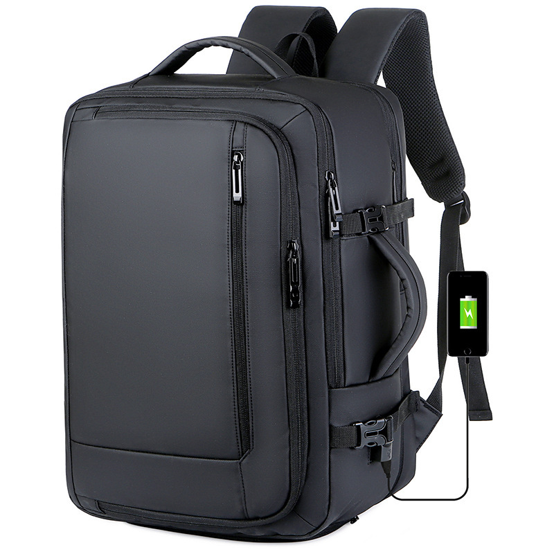 Cross-Border Large Capacity Expansion Travel Backpack USB Multi-Functional Business Men's Laptop Backpack