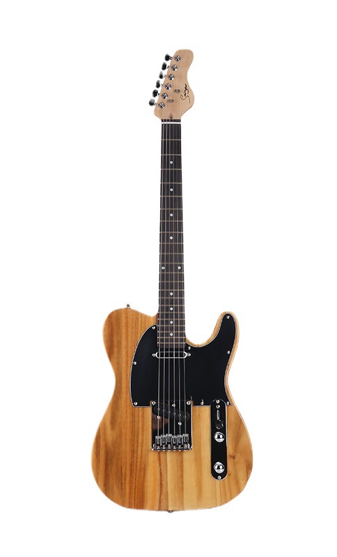 工厂直销 桐木 22品tl电吉他 亮光原木色电吉他 支持贴牌定制