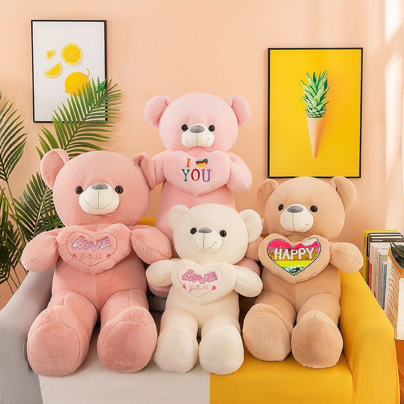 Teddy Bear Doll Female Birthday Present Couple Oversized BEBEAR Plush Toy Doll Ragdoll Big Bear Female