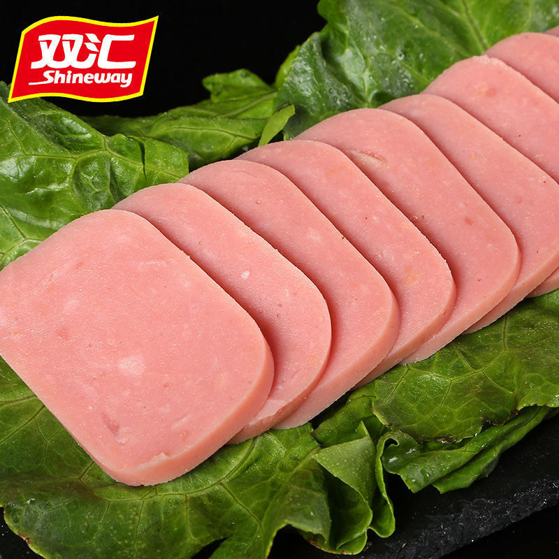 火腿片双汇美味盐水香肠220g/支火腿肠午餐肉切片炒菜火锅方腿肠