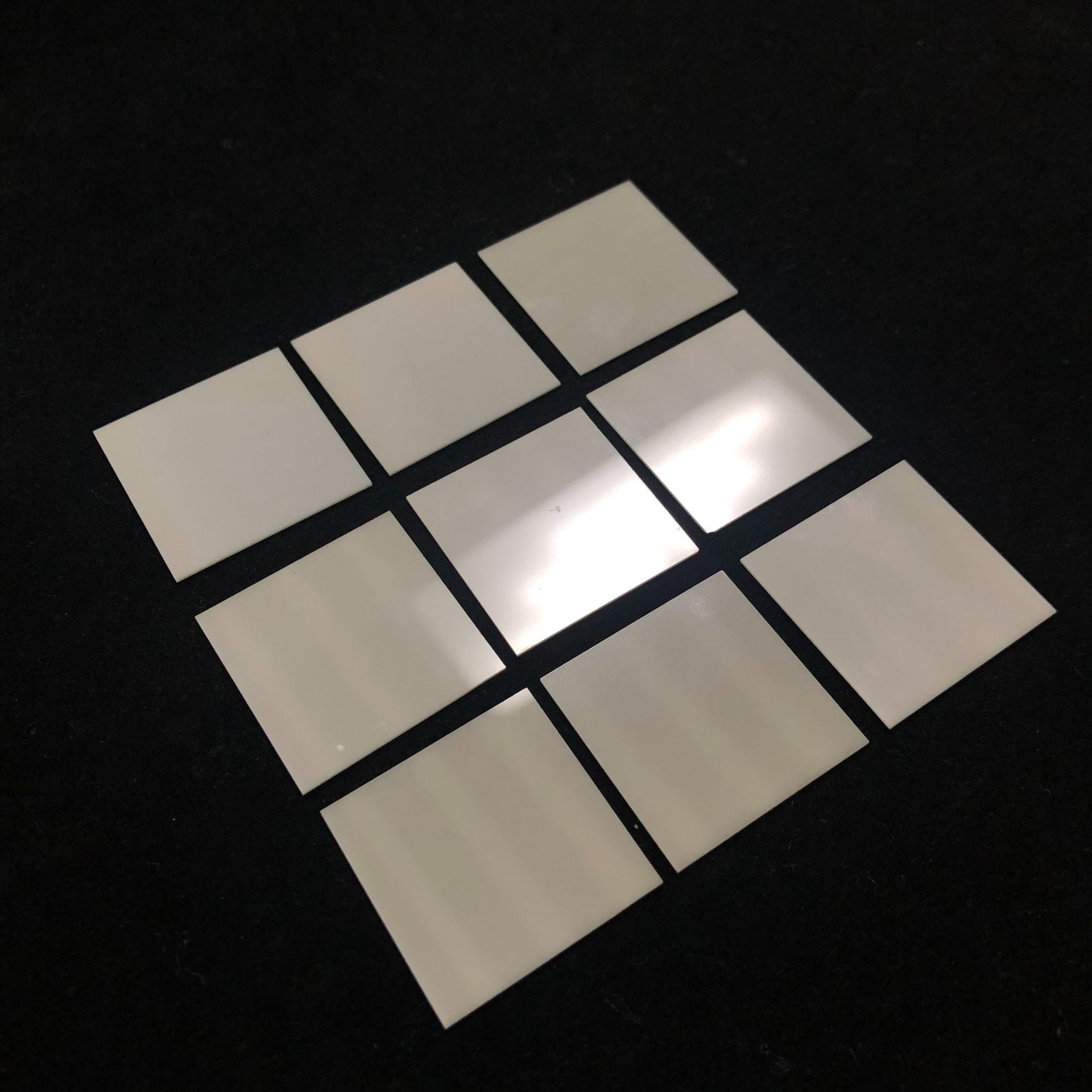 99氧化铝陶瓷片高抛光镜面抛光氧化铝瓷片氧化铝薄片