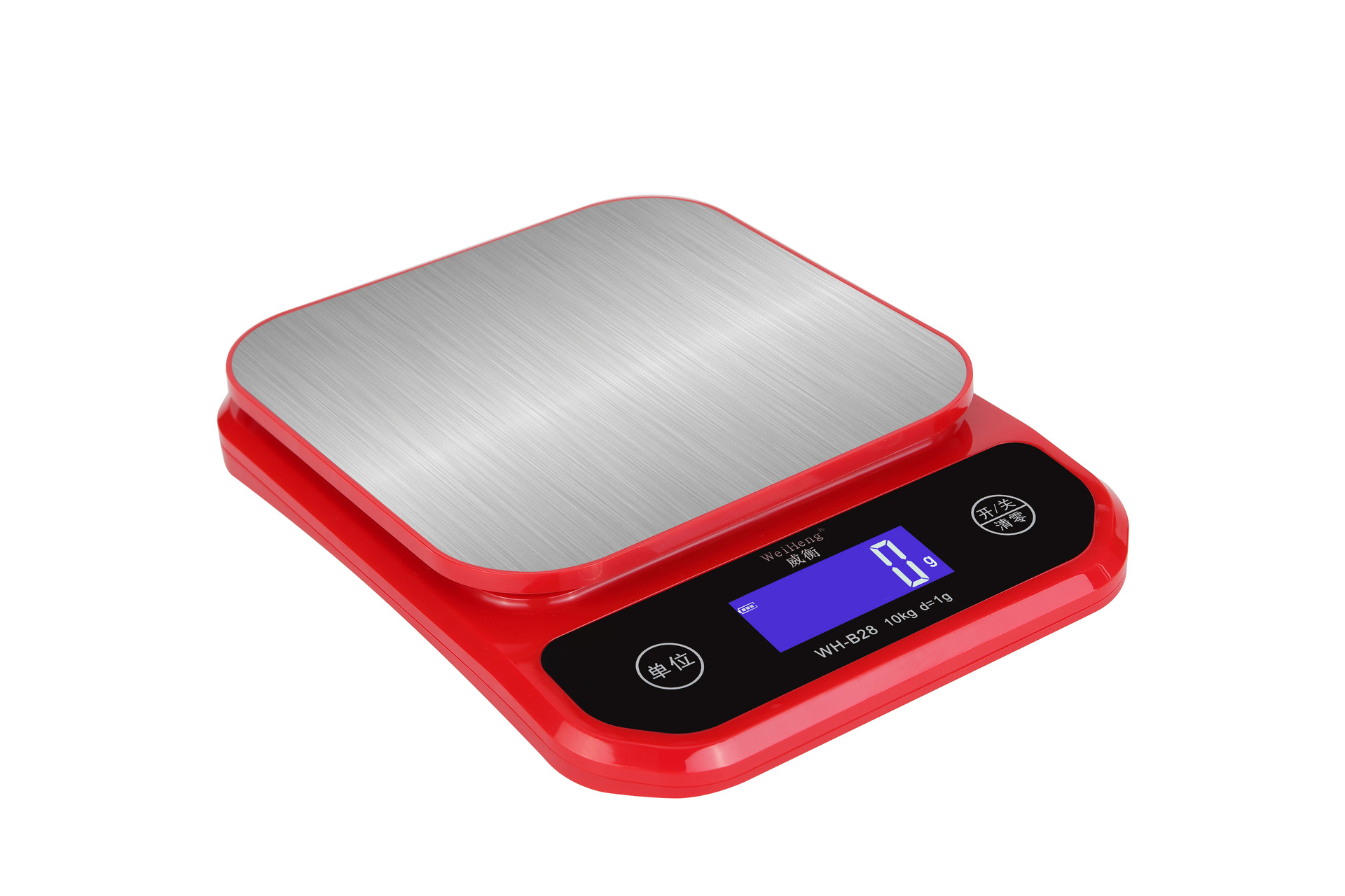 威衡充电防水家用电子秤迷你小型烘焙电子秤食物中药茶叶可数称重