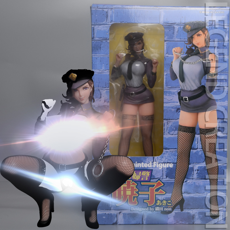 a 抖s 已婚女警 晓子 designed by 织田 国产 性感美女手办 模型