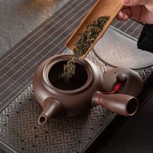 批发紫砂茶壶紫砂大容量大号紫砂壶家用功夫茶具杯套装宜兴朱泥带