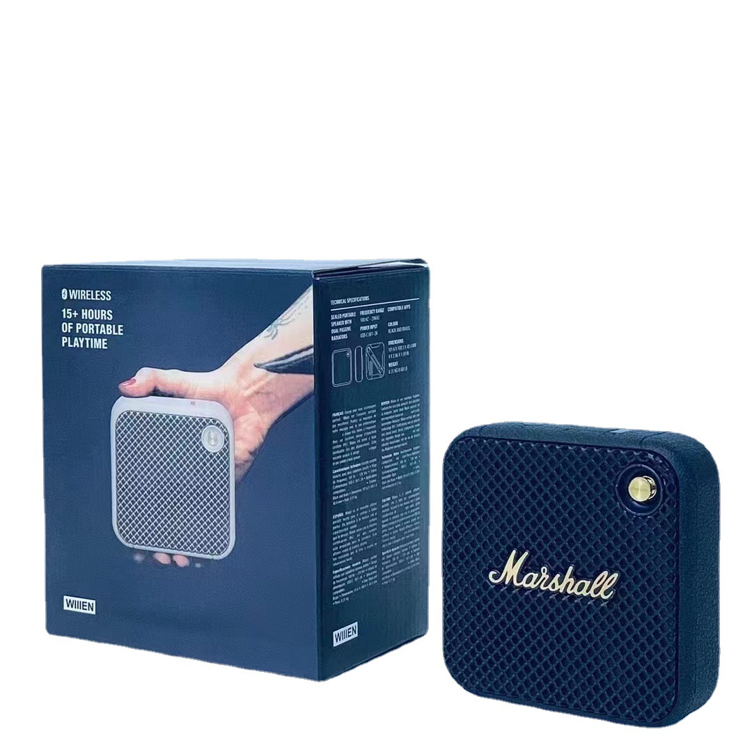 Marshall Willen New Standard High-Equipped Marshall Wireless Bluetooth Speaker Outdoor Portable Small Stereo