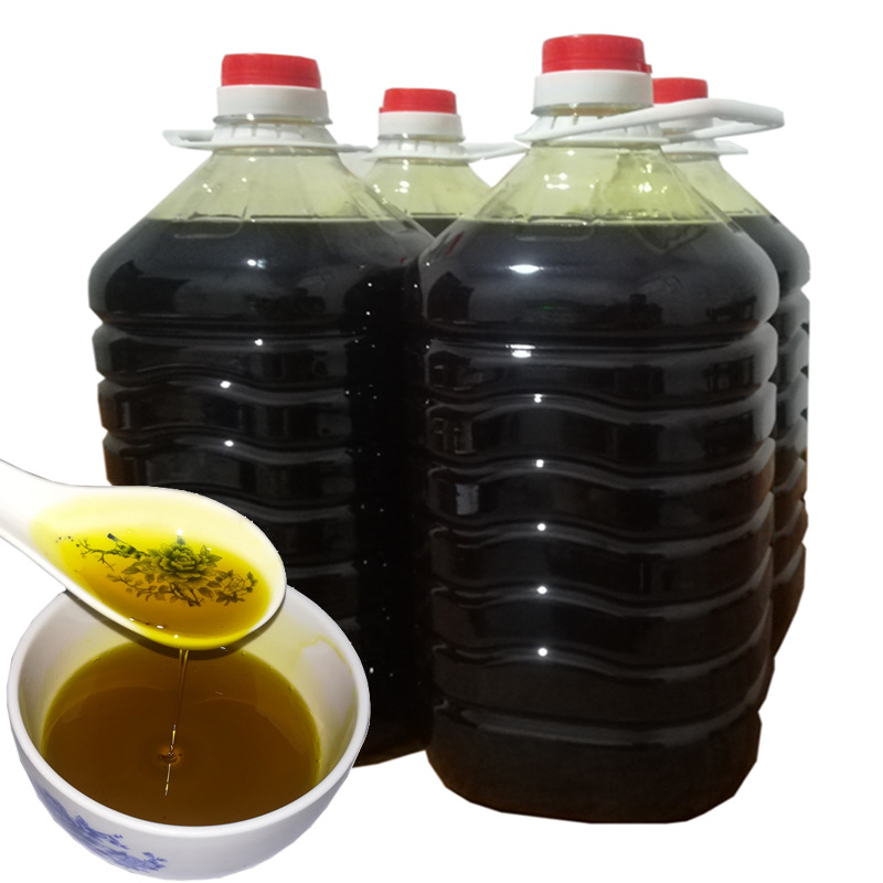 现榨新油四川菜籽油 农家自榨工艺非转基因食用油5升
