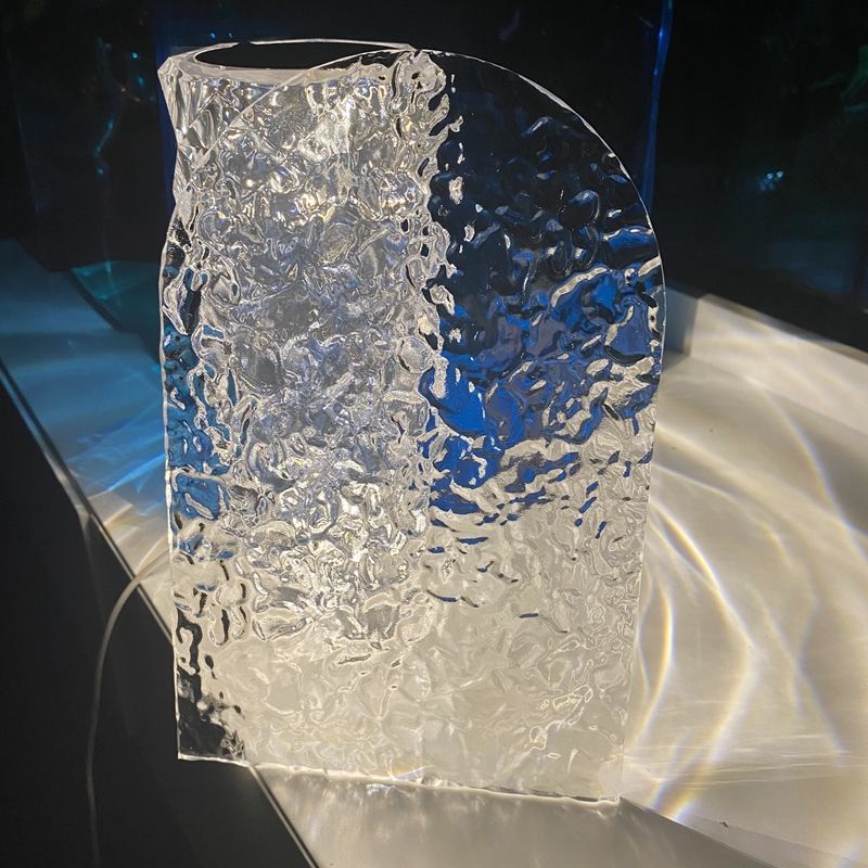 亚克力水波纹diy玻璃画手工石头纹ins彩绘标本美术绘画底板塑料板