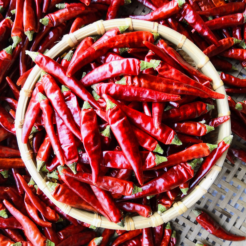 四川特产小米椒干辣椒250g精选特辣七星椒朝天椒满天星小米辣海椒