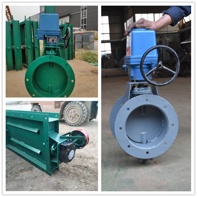 管道通风蝶阀手动电动气动通风阀门除尘器管道蝶阀碳钢管道通风阀
